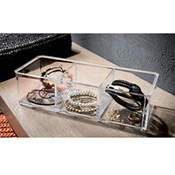 ORGANIZADOR ACRÍLICO DE 3 SEPARACIONES